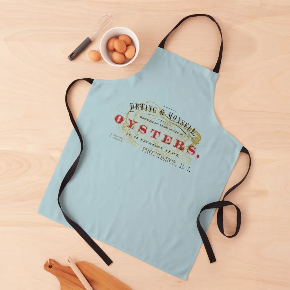 

Vintage Oyster Dealers Apron apron for kitchen women Women apron long sleeve apron