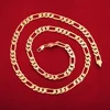 Hot popular 925 Sterling Silver 18K Gold noble 6MM Geometry Bracelets Neckalce Jewelry Sets for Women Men Fashion Gifts Wedding 6
