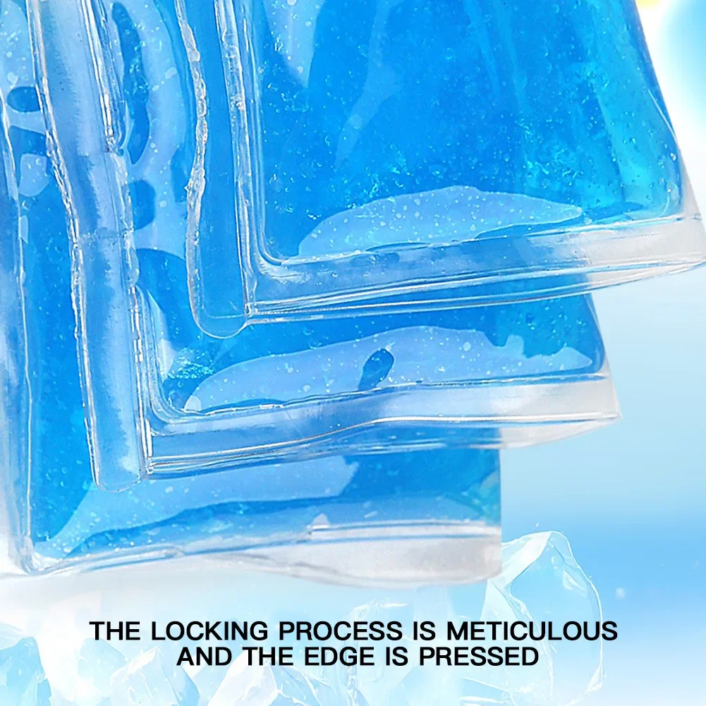 Portable Reusable Cold Gel Pack for Injuries and Body Care