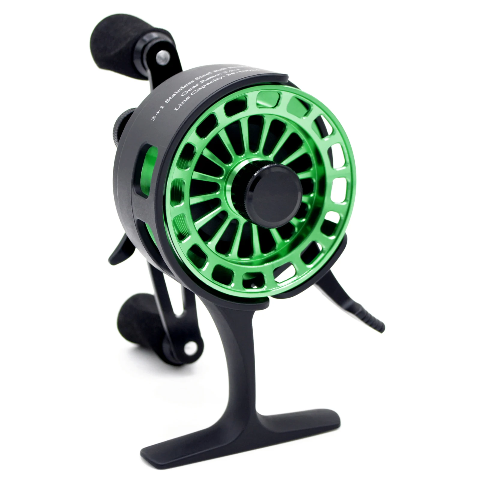 CAMEKOON Inline Ice Reel 3.2:1 Ultra Smooth Coil 3+1 Stainless