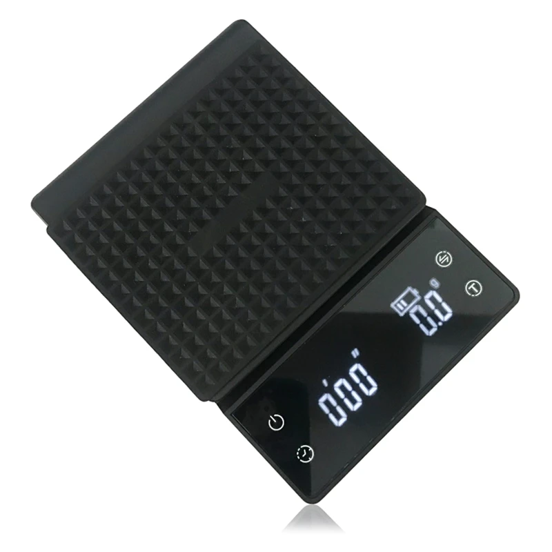 

Coffee Scale with Timer 0.1g/3kg Battery/Chargable Digital Scale for Baking Cook