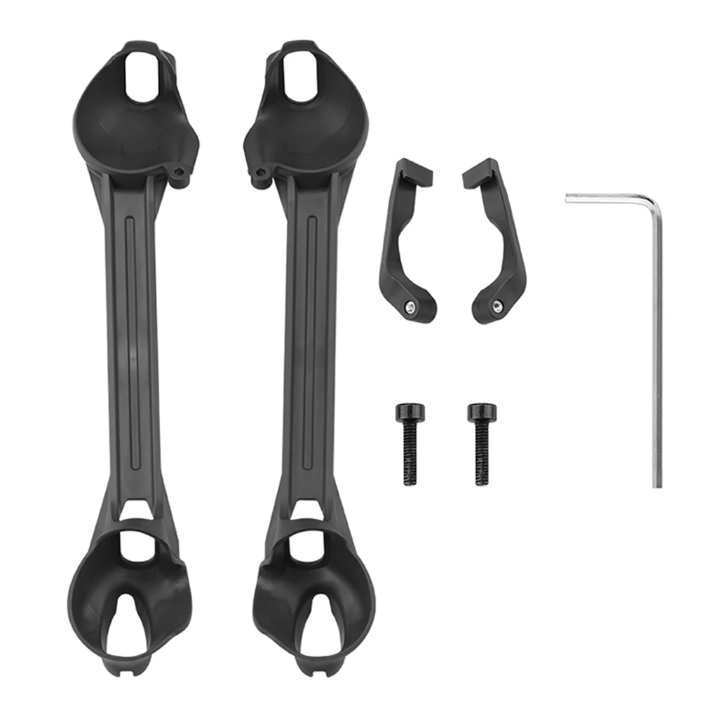 Détail des brassards de renforcement pour bras de drone DJI FPV Combo, soulignant leur conception durable et leur finition soignée.