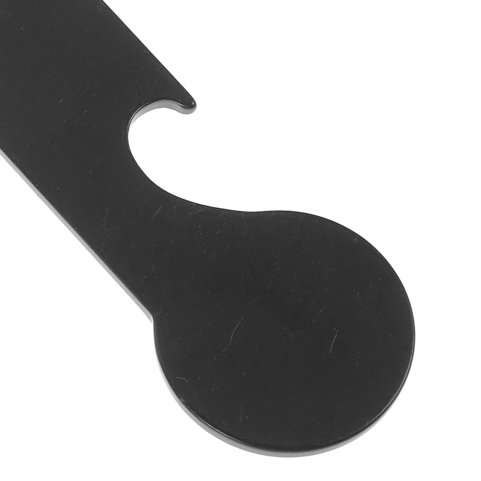 Stainless Steel Black Trolley Token Keychain for Shopping Carts