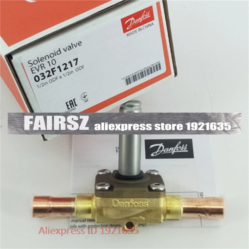 Original DAN.FOSS Solenoid Valve EVR10 032F1217 New In Stock FAIRSZ STORE