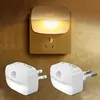 LED Night Light With Motion Sensor Light EU US Plug Socket Lamps Children Night Lights Wireless Wall Bedside Bedroom Night Lamp 1