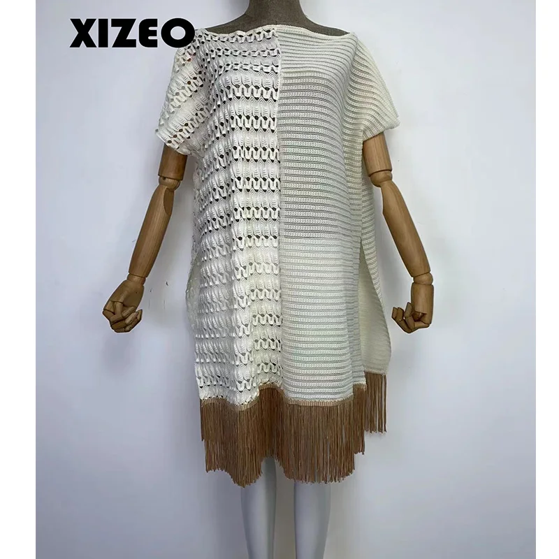 XIZEO  Elegant Autumn Winter Women Cardigan Kaftan Transpare African Holiday Free Size Long Sleeve Party Wedding Gift Kimono