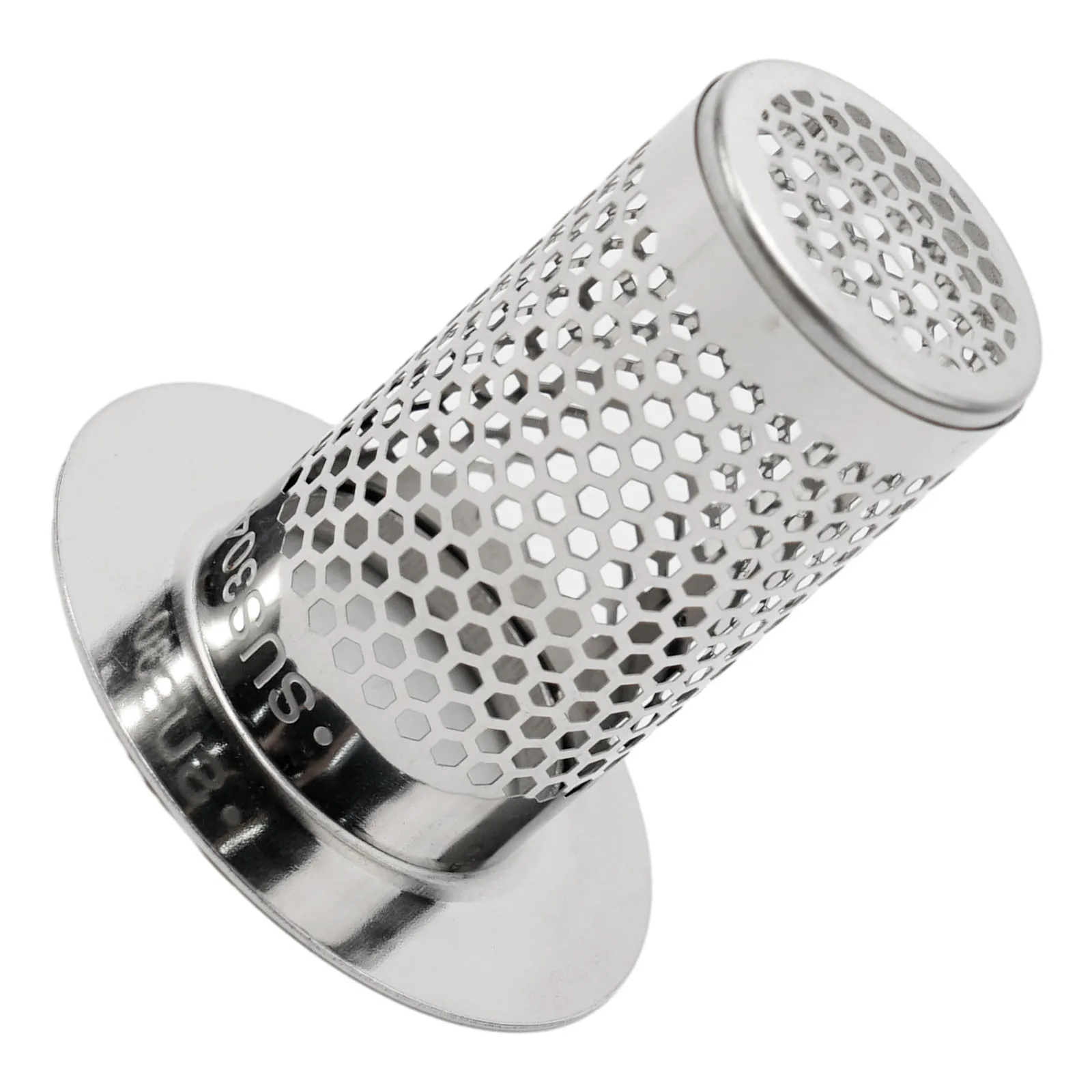 5cm/5.5cm/6.5cm Kitchen Sink Strainer Drain Hole Filter Trap Sink Strainer Stainless Steel Bath Sink Drain Waste Screen Dropship