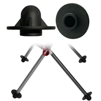 4Pcs Chair Leg Tips Caps Anti Scratch Furniture Table Feet Cover for Camping Chair Stool Outdoor Floor Protection Moon Chair 1