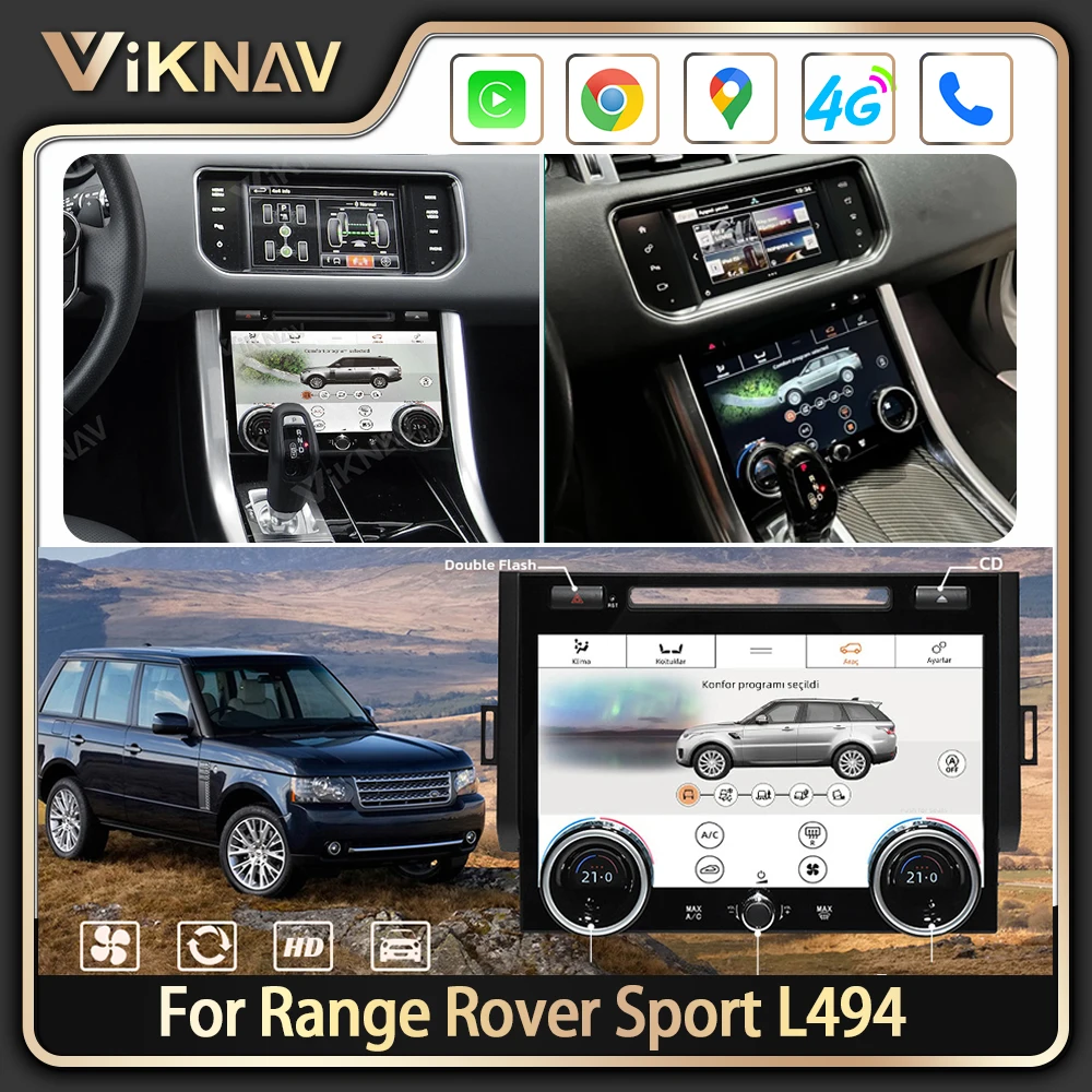 For Range Rover Sport L494 AC Panel LCD Climate 2013 2014 2015 2016