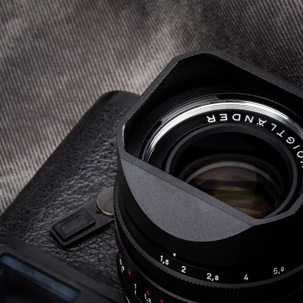Lightweight Square Metal Lens Hood LH-6 Replaces for Voigtlander