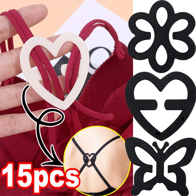 

Women Underwear Bra Strap Crossing Buckle Invisible Bra Strap Anti Slip Clips Strap Holders Lady Bra Buckle Fastener Strap Clips