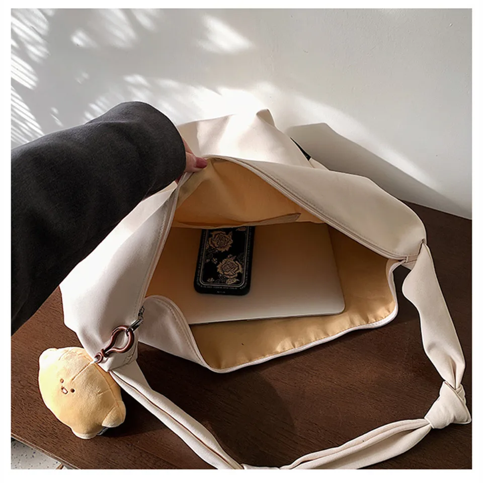 Women crossbody bags for women Shopper Tote shoulder bags Canvas Messenger Handbags fashion mini pouch Casual messenger bag