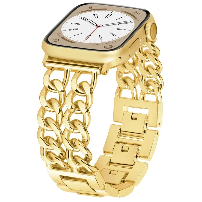Premium Stainless Steel Apple Watch Link Bracelet Strap