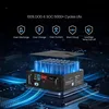 Built-in 100A BMS, with Touchable Smart Display & Mobile APP, Max. 48V 100AH Lithium LiFePO4 Battery, 4800W Power Output 3