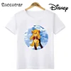Trendy Brand Kids T-shirt The Lion King Cute Simba Print Girls Clothes Baby Boys Short Sleeve T Shirt Funny Children Clothing, 3