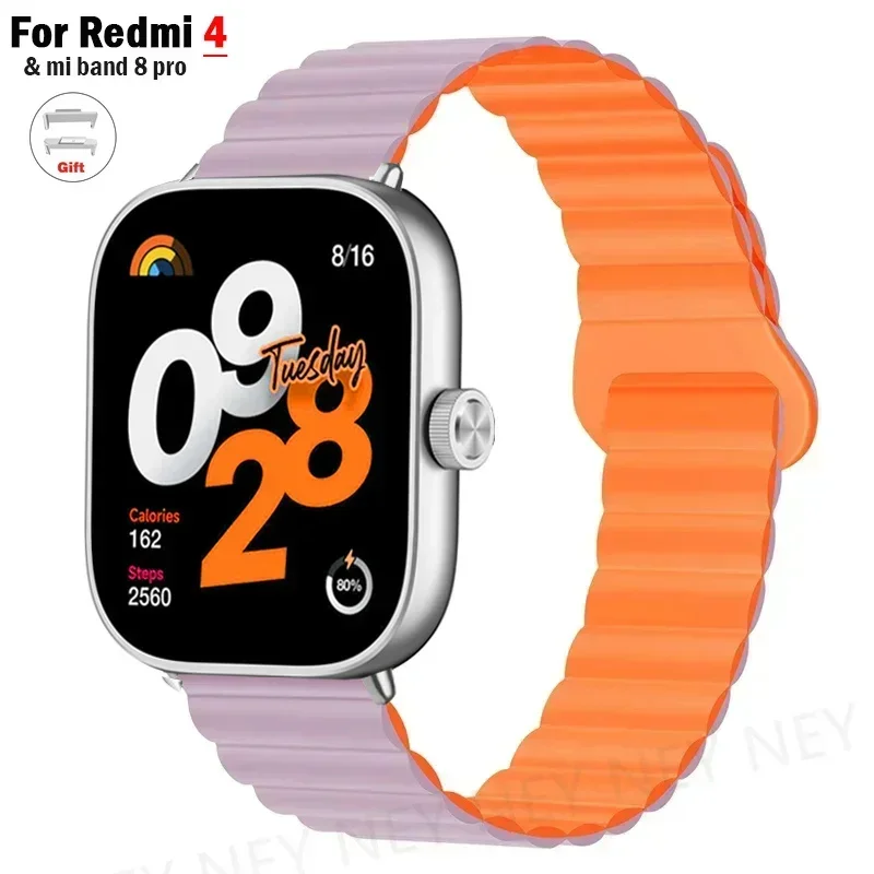 Magnetic Silicone Loop Watchbands - Sport Wristband Bracelet Accessories