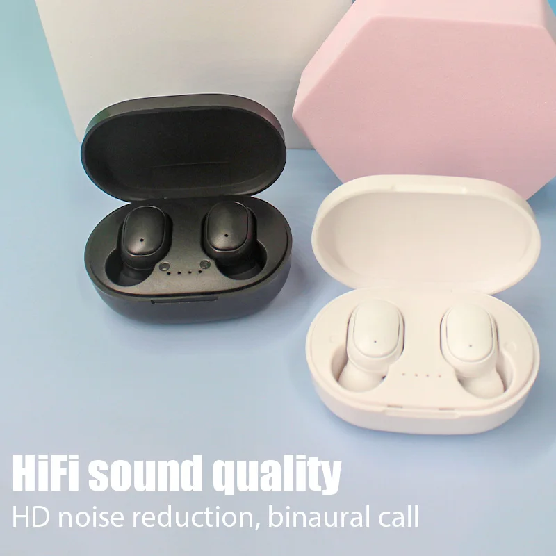 Original A6S TWS Headset Wireless Earphones Bluetooth Headphones Sport Stereo Fone Bluetooth Earbuds for Xiaomi Huawei iPhone 4