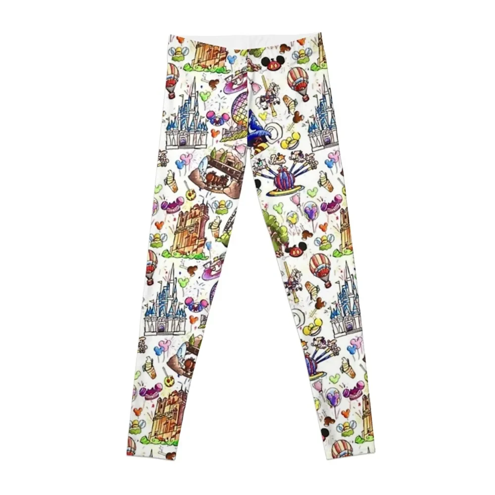 

Park Rides Leggings push up tights for for fitness Womens Leggings