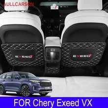 For Chery Exeed VX Leather Anti-Child-Kick Pad Car Waterproof Seat Back Protector Cover Mud Storage Bag Interior Accessories tanie tanio CN (pochodzenie)