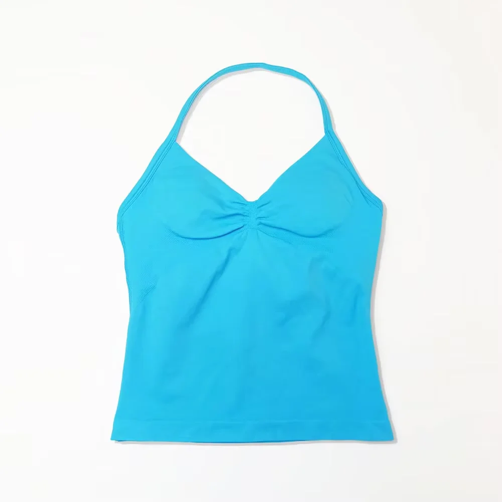 Seamless Strappy Yoga Tank 6