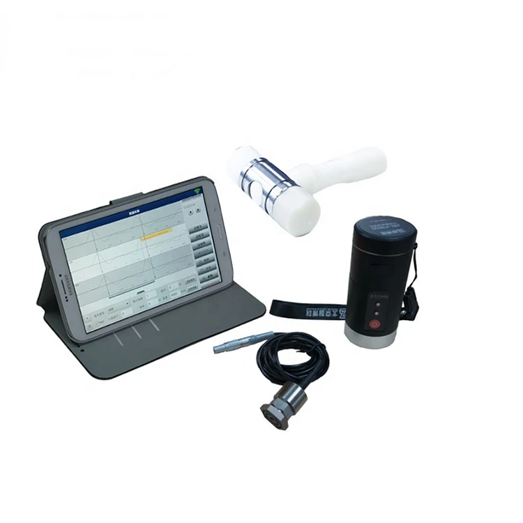 

ZBL-P8000 Integrality of Concrete Pile with Wireless Sensor and PAD Low Strain Tester Test