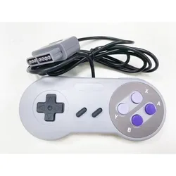 Classic Wired Game Controller with AV Cable - Retro Gaming Accessories (Color Original Port)