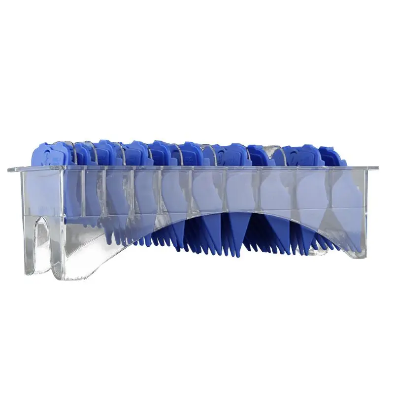 10PCS Hair Combs Guide Plastic Hairs Trimmer Limit Comb Attachments Cutting Tool 3