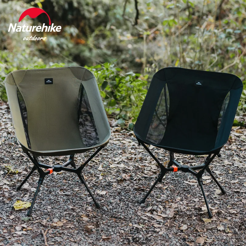Chaise camping Naturehike YL01 automatique - Siège pêche plage portant 200KG confortable