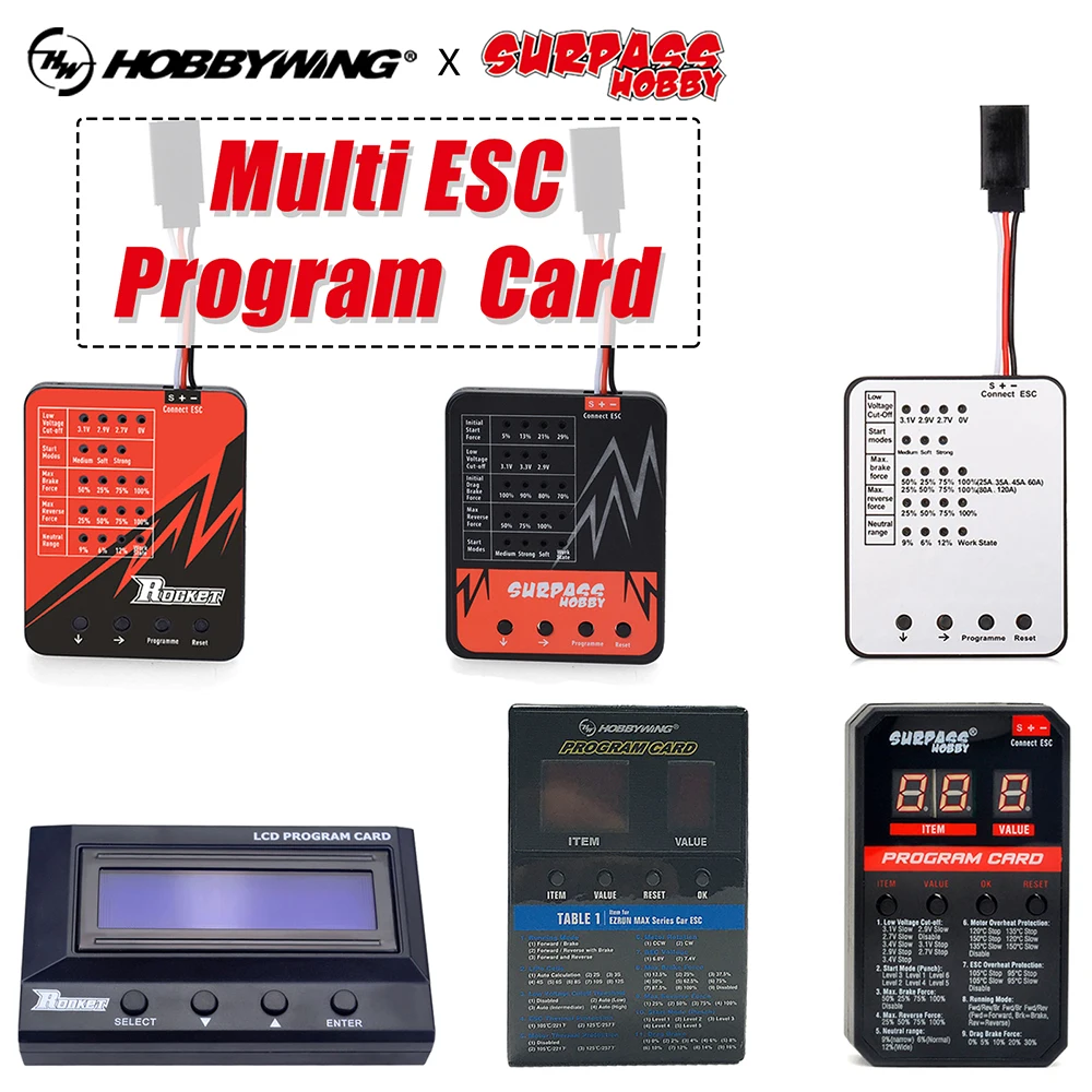 Carte Programmation LED SURPASS HOBBY - Pour ESC 35A à 120A - Neuf