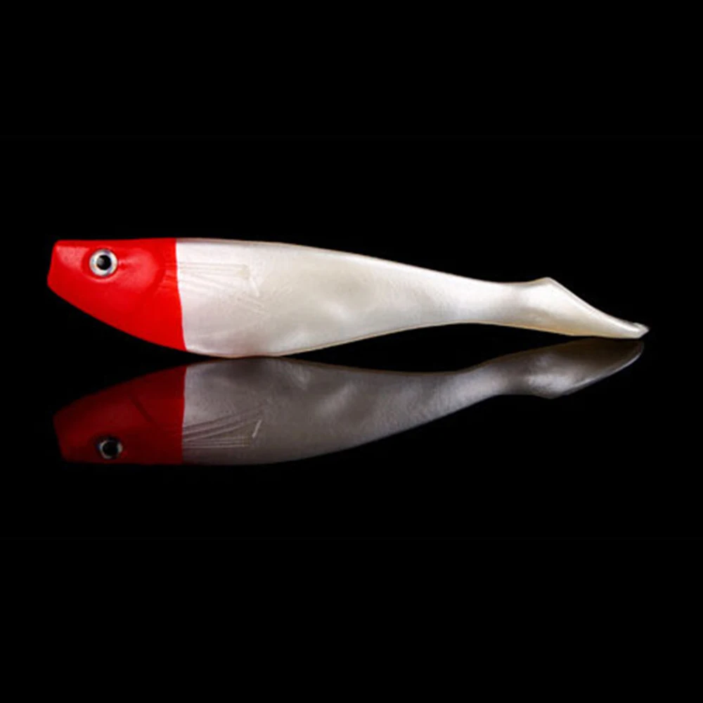 10.5*2,1 cm PVC-Weich köder mit realistischer Form, leicht, ideal für Zander Barsch – Detail 6