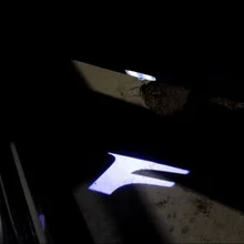 

2/4Pcs Courtesy Lamp Warning Lights Car Logo Door Welcome Light LED Shadpow Projector Lamp For Lexus LS ES IS X RX GS GX