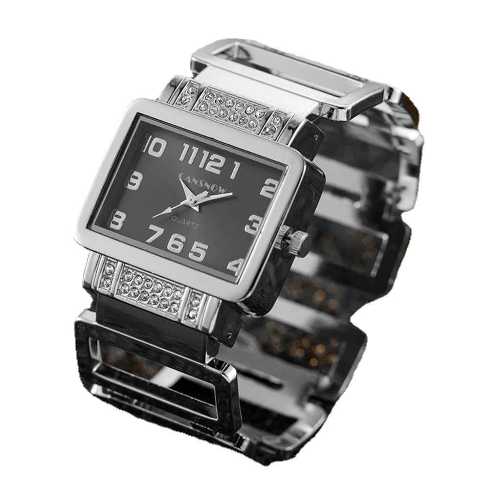 UTHAI W112 Fashion Women's Watch Luxury Ladies Gold Silver Bracelet Watches Exquisite Personality Rectangle dial Clock Gift Women Watches