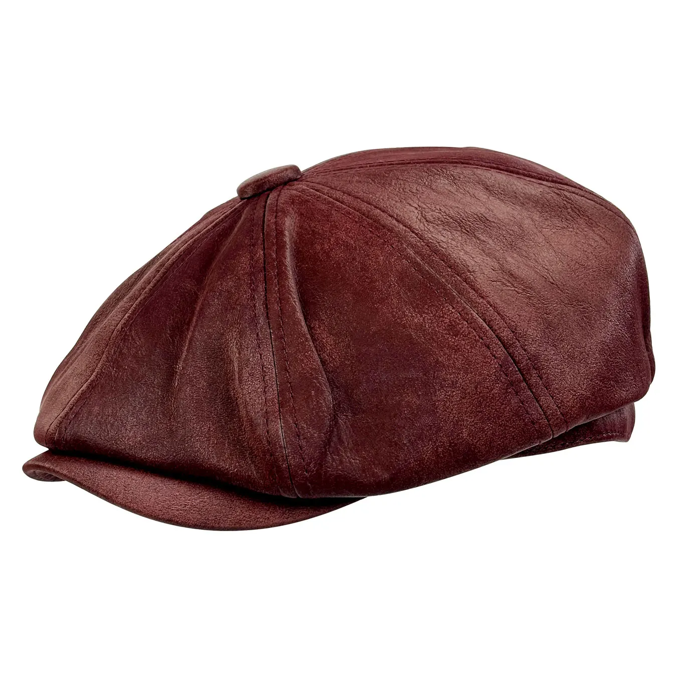 Timeless Leather Beret – Chic and Versatile Statement Hat