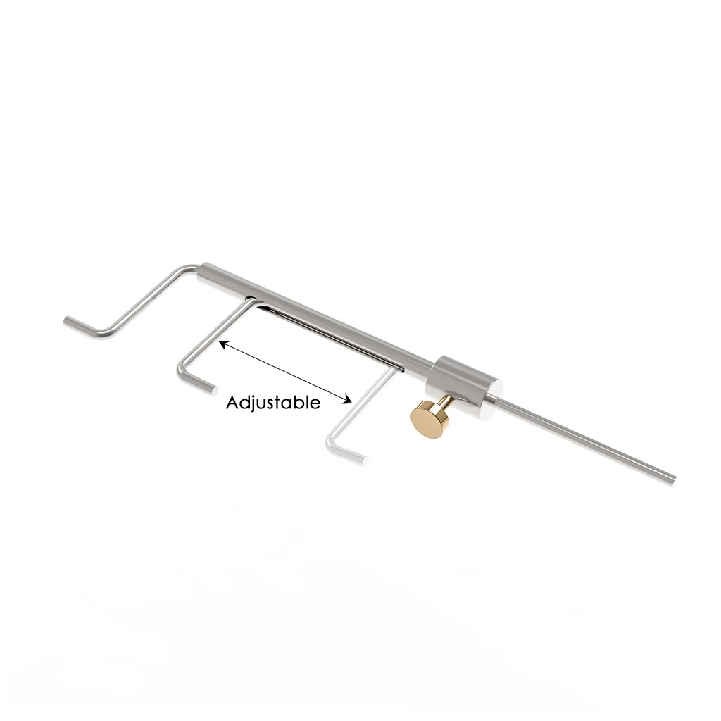 Violin Parts NAOMI Violin Luthier Tools Sound Post Gauge Measurer Retriever Clip SET Violin Parts & Accessories