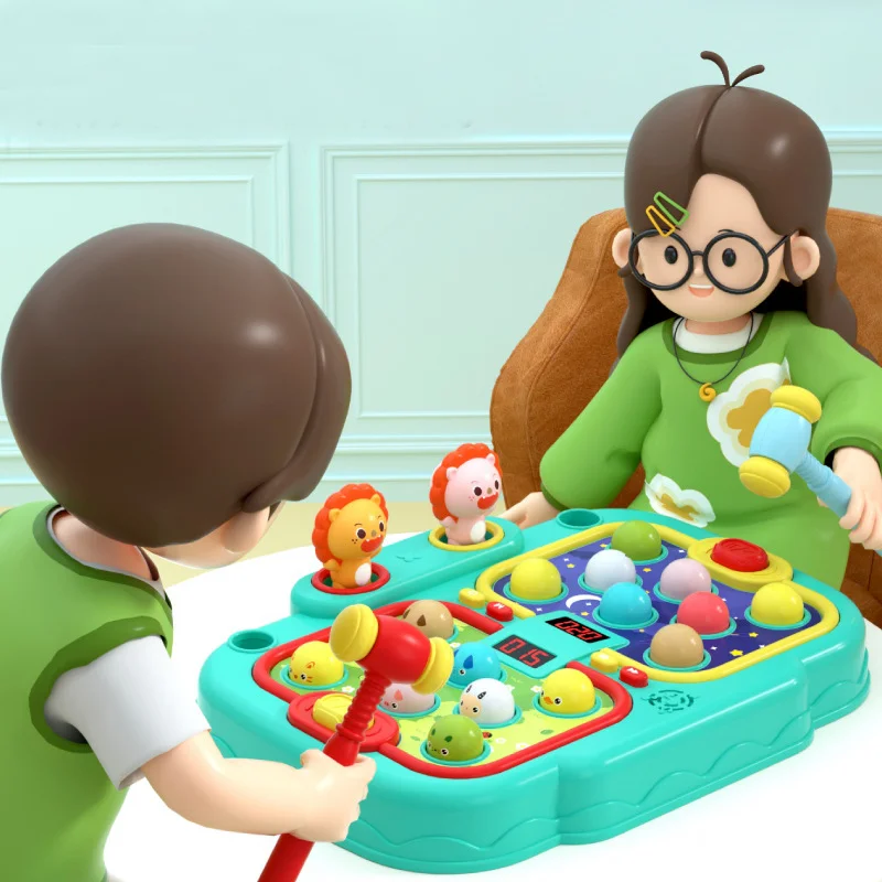 Children Ground Squirrel Parent Child Interactive Toy Challenge Battle Puzzle Baby Early Education Multi Functional Toy 5