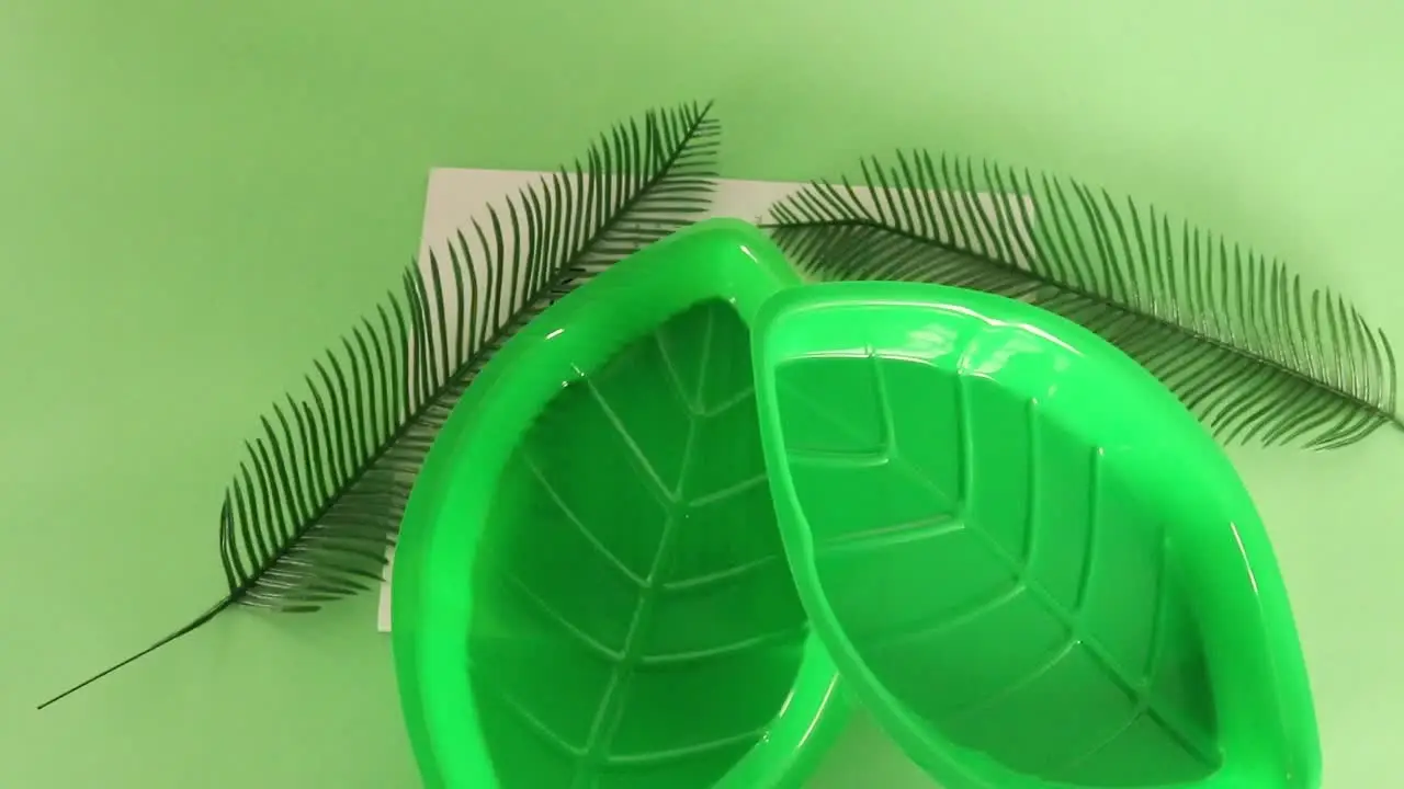 ASSIETTE JETABLE-Vert Lot De 60 Assiettes En Carton Pour Fête D'été