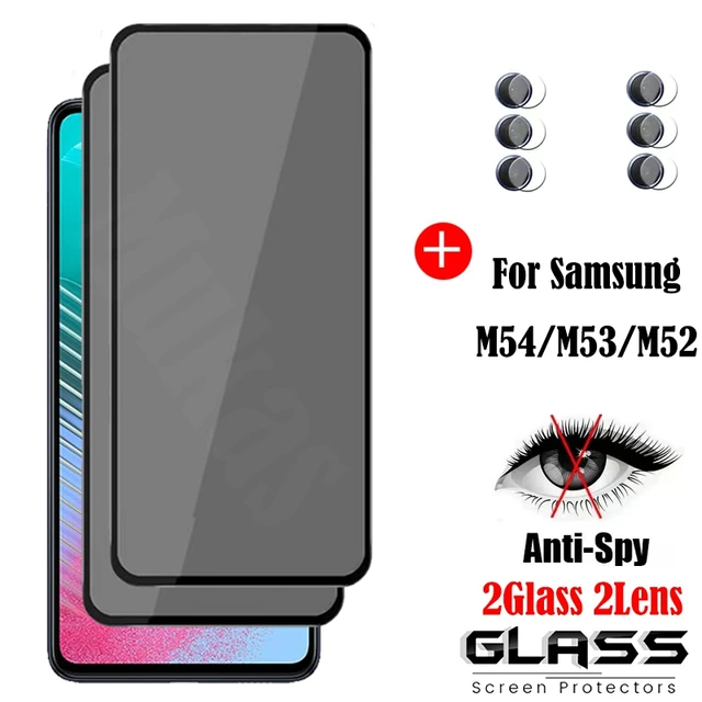 Samsung Galaxy M33 5g Privacy Screen Protector - 2/4pcs Anti Tempered Glass  - Aliexpress