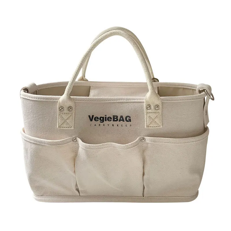 Large Capacity Stylish Multifunctional Ladies Tote Bag Large Capacity Mother and Baby Shoulder Cross-body Canvas Bag