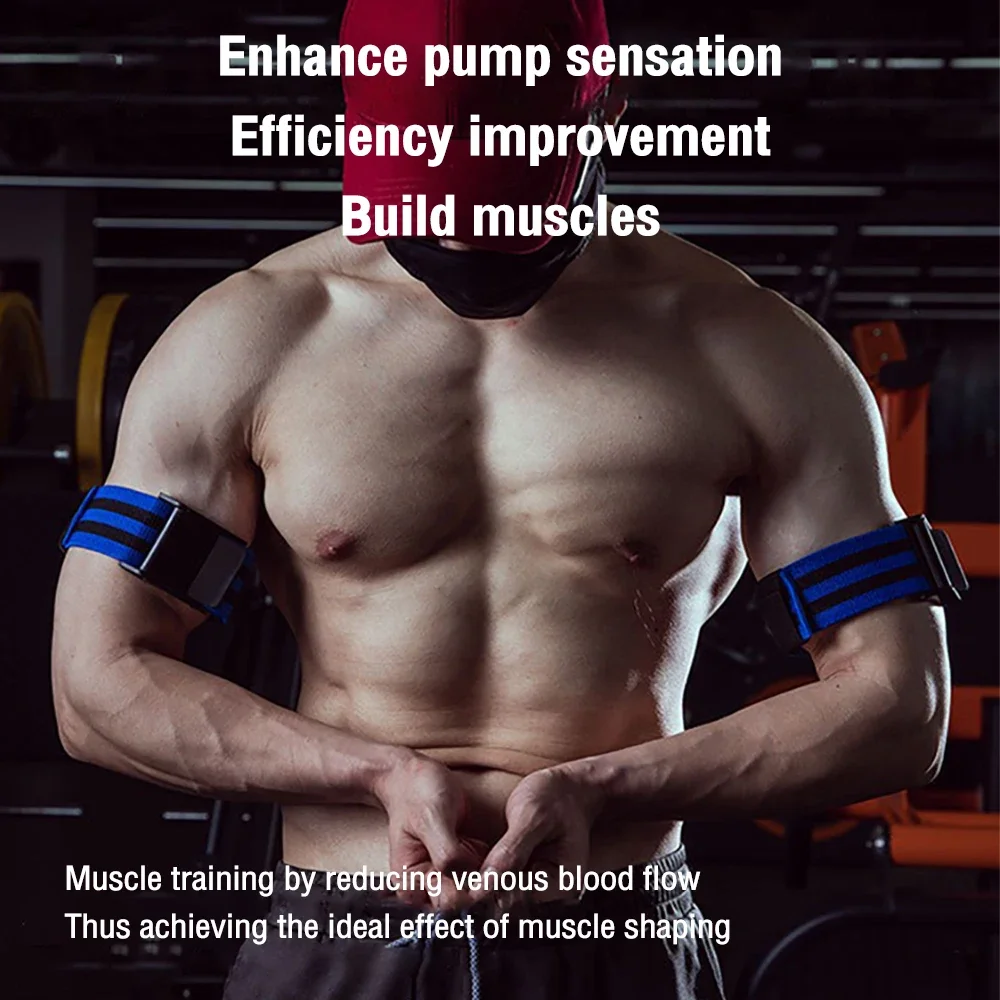 Blood Flow Restriction Bands for Enhanced Gym Fitness Training
