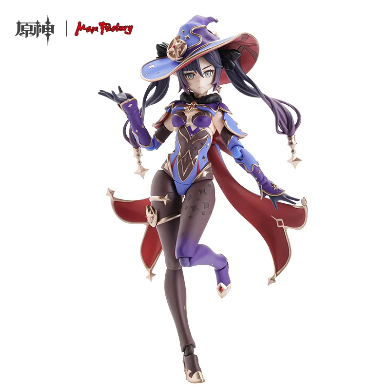 

OrIginal 15cm Genshin Impact Figma Mona Anime Figure Kawaii Toys Action Figure Figurine Collection Game Model Doll Toy Girl Gift