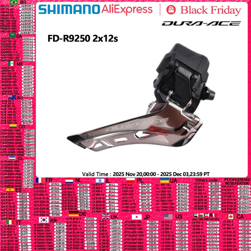 Shimano-ロードバイク用フロントディレイラー,dura ace r9250,FD-R9250