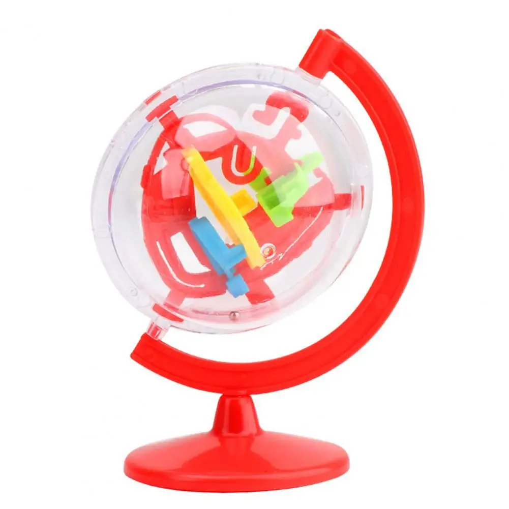 

Maze Ball Game Toy Develop Observation Ability Vivid Color Globe Toy Three-dimensional Balanced Ball Maze Toy for Kids