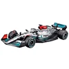 Bburago 1:43 2022 F1 Mercedes-AMG W13 #44 Hamilton #63 George Russell Alloy Toy Car Model Super Formula Die Cast Model 2