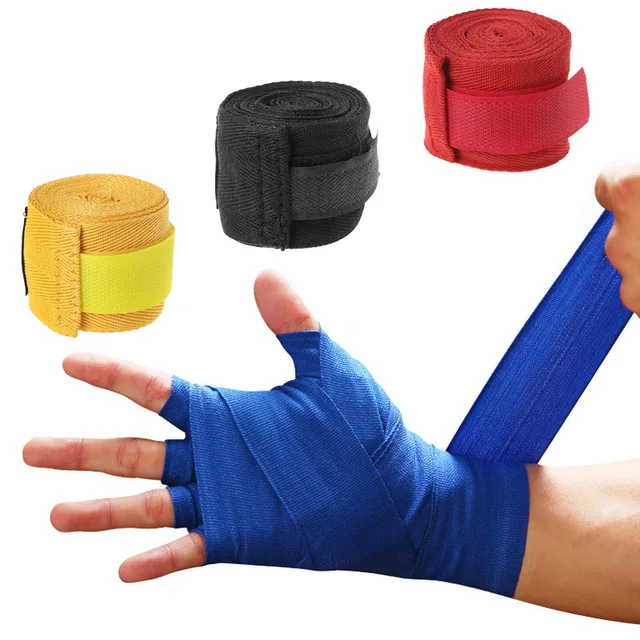 2.5M/5M Boxing Bandage Wrap Cotton Sports Straps Taekwondo Hand Gloves Wrap Combat Protect Belt Boxing Handwraps for Men Women 2.5M/5M Boxing Bandage Wrap Cotton Sports Straps Taekwondo Hand Gloves Wrap Combat Protect Belt Boxing Handwraps for Men Women