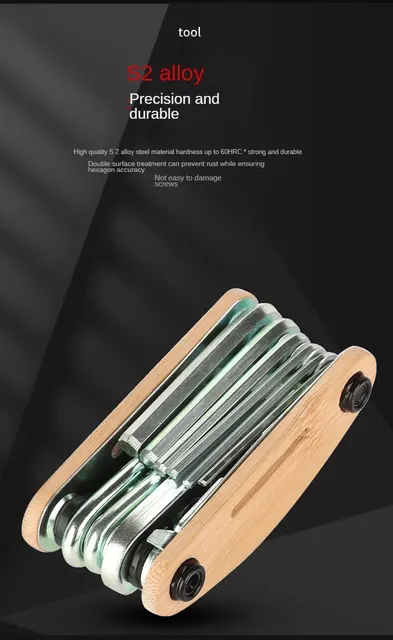 Multitool Bici FlyWave 16-in-1 - Kit Riparazione Per MTB, Bici Da Strada E E-bike - Foto 9