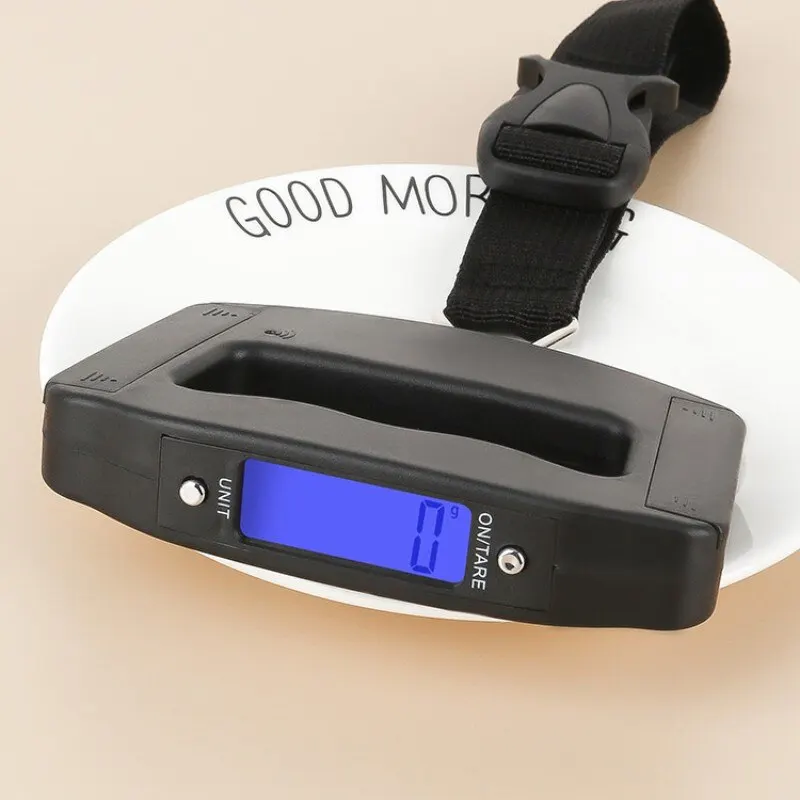 50kg Mini Portable Electronic Scale Home Household Supermarket Buying Vegetables Fishing Hook Scale Express Parcel Luggage