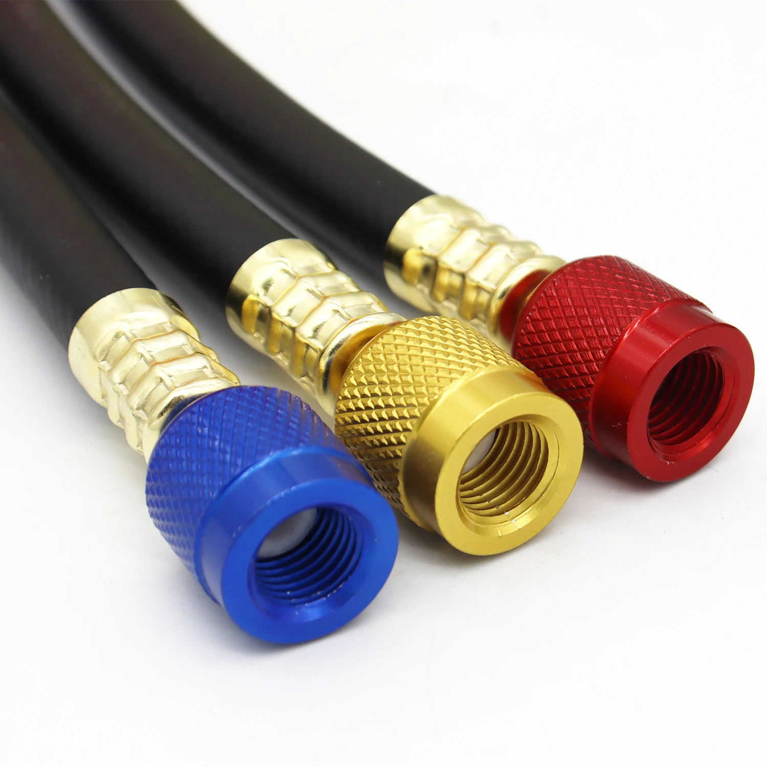 Air Conditioning Hose r134a R410A AC Refrigerant Charging Hoses HVAC Air conditioning tool car silicone hose pipe Air Condition System Maintenance
