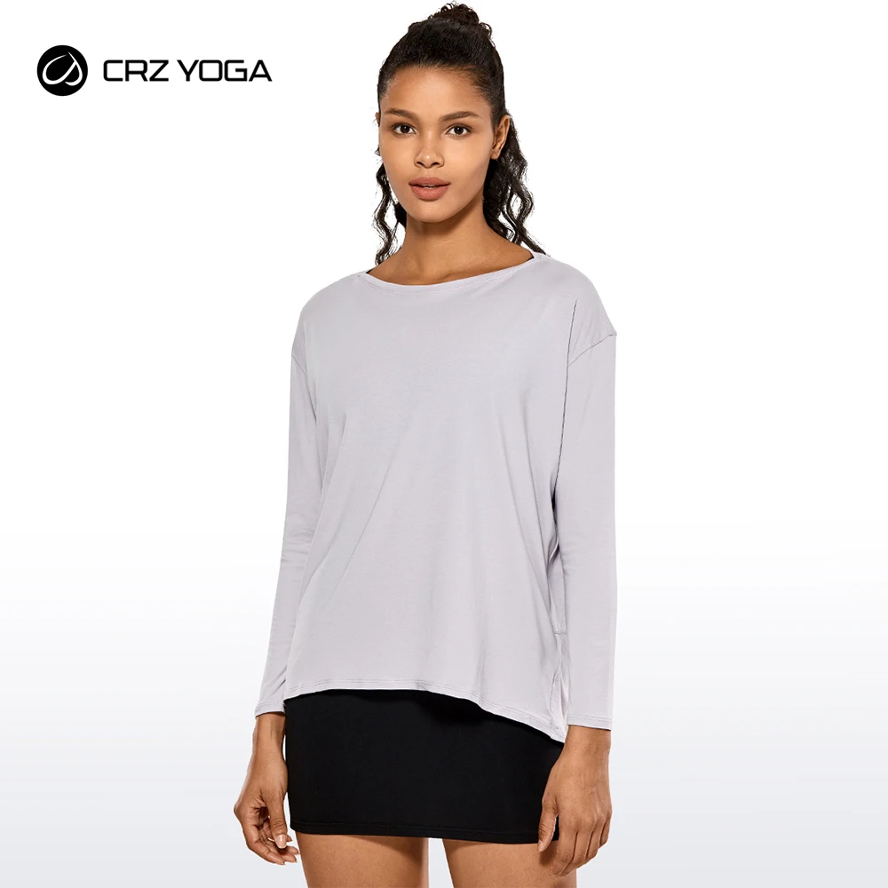 https://ae01.alicdn.com/kf/S8a587ca89e2344c5bbfced6c2f29133f5/CRZ-YOGA-Autumn-Winter-Long-Sleeve-Workout-Shirts-for-Women-Loose-Fit-Pima-Cotton-Yoga-Shirts.jpg