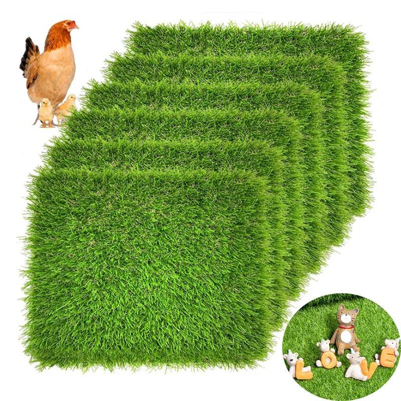 Artificial Grassland Simulation Moss Lawn Chicken Coop House Decoration Carpet DIY Micro Landscape Home Floor Decor 15cm/30cm