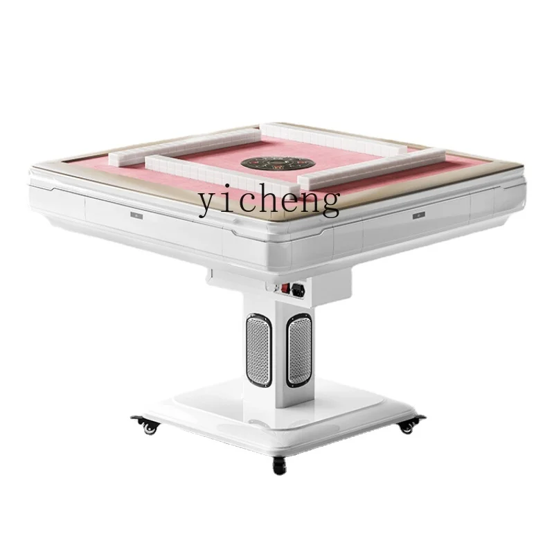 

Xl Automatic Household Foldable Heating Mahjong Table Roller Coaster Machine Hemp Dual-Use Sparrow